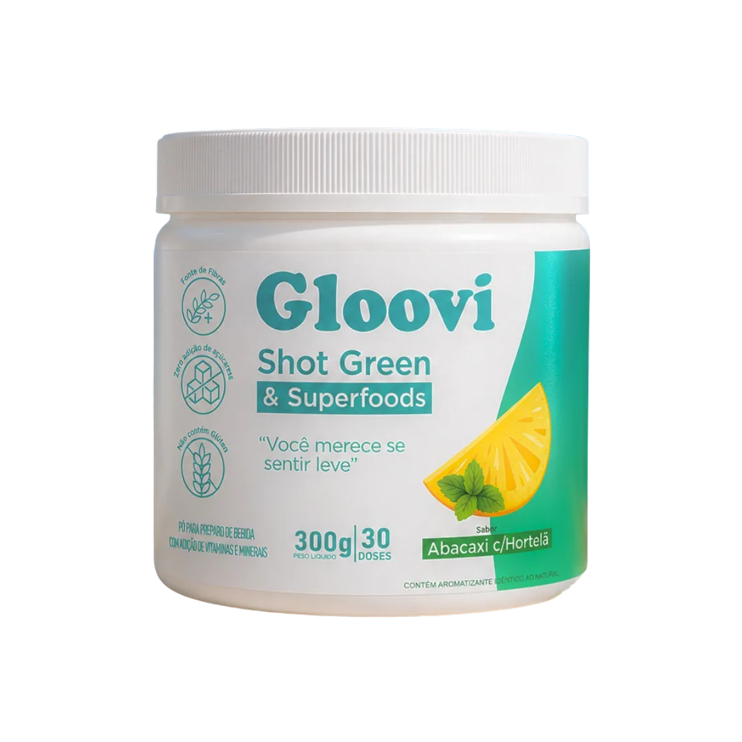 Gloovi Abacaxi com Hortelã